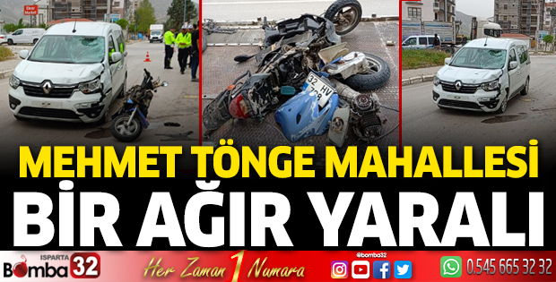 Mehmet Tönge Mahallesi bir ağır yaralı