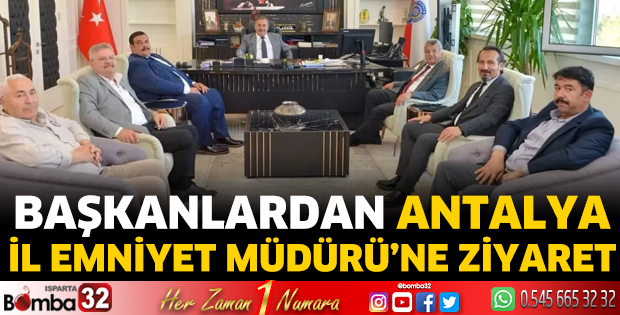 Başkanlardan Orhan Çevik'e ziyaret