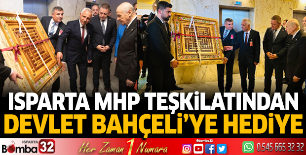 MHP teşkilatından Başkan Bahçeli'ye hediye